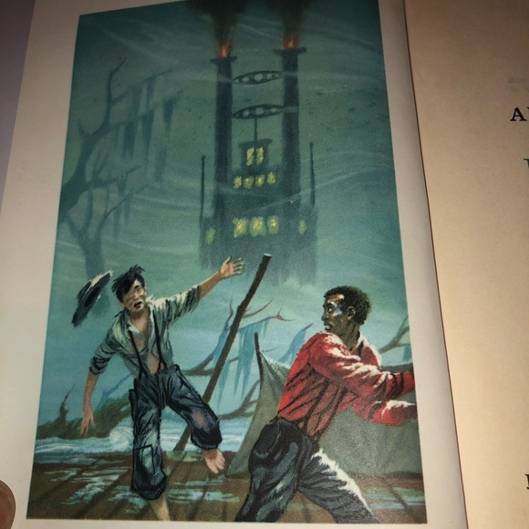 Adventures of Huckleberry Finn by Mark Twain- junior deluxe edition-used - Picture 5 of 10